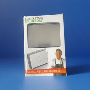 Curtis Stone Everyday Digital Thermometer Gourmet Neu Edelstahl Sonde LCD - Bild 1 von 5