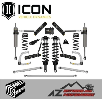 Kit de suspensión ICON 1.25-3" etapa de elevación 11 con billete para Toyota Land Cruiser '24+ Foto 1 de 4