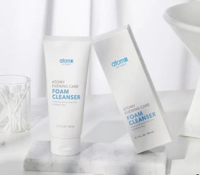 ATOMY вечер уход глубокий очищающее средство 150 мл увлажняющая пена очищающее средство K-Beauty Корея - Изображение 1 из 4