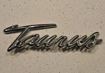 Ford "Taurus" 1996-1999 emblema de maletero plástico cromado - usado - F6DB-17E939-ABW Foto 1 de 4