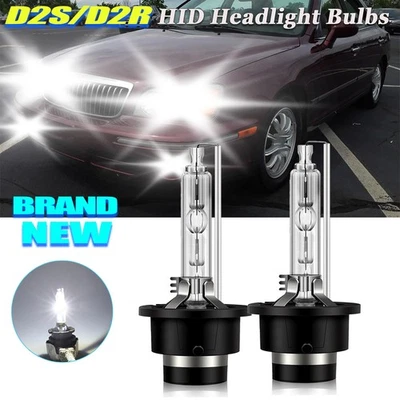 For Hyundai XG350 2004-2005 2X D2S HID Headlight Low Beam 6000K Bulbs Set D2R - Image 1 of 4