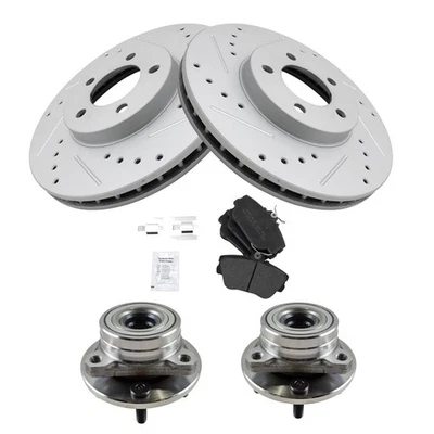 TRQ BKA37415 Brake Kit For Lincoln Continental 1995-2002 Front F3LY2001A Foto 1 de 4