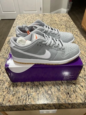 Nike SB Dunk Low Pro ISO Wolf Gris Goma Talla 11.5 [DV5464-001]. Foto 1 de 4