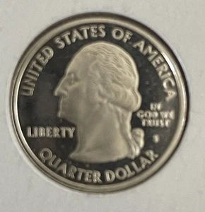 2005-S Oregon "PROOF" State Quarter Silver Coin - Picture 1 of 2