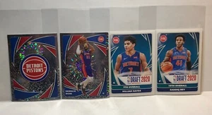 2020-21 Panini NBA Sticker Collection Killian Hayes+Saddiq Bey+LOGO LOT (4) - Picture 1 of 1