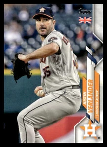 2020 Topps UK Edition Justin Verlander #98 Houston Astros - Picture 1 of 2