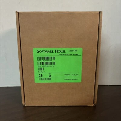 SOFTWAREHOUSE NEW Software House AS0074-000 RM 8 Output Relay Board Module
