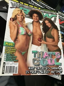 WWE WWF RAW Magazine October 2005 - Carlito Cover Stacy  - Picture 1 of 2