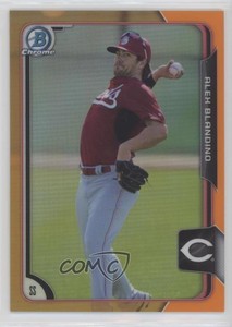 2015 Bowman Chrome Prospects Orange Refractor /25 Alex Blandino #BCP242