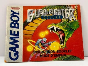 Notice Nintendo Gameboy - Burai Fighter Deluxe - Instruction Booklet - GB - Imagen 1 de 2