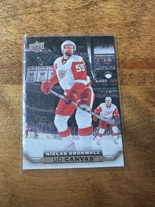 15/16 UD S1 Detroit Red Wings Niklas Kronwall Canvas card #C30