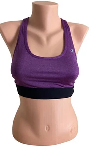 Champion Sport BH Gr. M meliert lila Racerback max Support U-Ausschnitt - Bild 1 von 8
