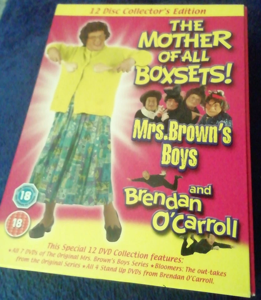 The Mother of All Box Sets: Mrs Brown's Boys / Brendan O'Carroll 12 dvd box set - Image 1 of 1