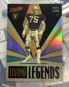 2021 Panini Prestige Football Living Legends #LL-23 Howie Long Raiders - Picture 1 of 2