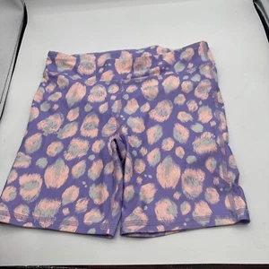 Under Armour Girls' Athletic Shorts Size Youth Large Pink And Purple - Picture 1 of 2