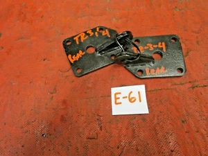 Triumph TR3,TR4, Rear Leaf Spring Shock Link Mounting Plates, Rt & Lt,  Original - Picture 1 of 12