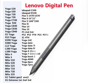Lenovo Digital Pen 2 evo3/X1 Extreme 1st 2nd 3rd X1 Tablet gen2 Touch Pen Stylus - Bild 1 von 4