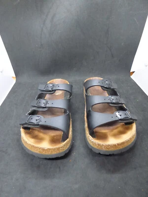 BIRKENSTOCK Florida Black 3 Strap Women’s Sandals Slides Size 36/3.5 VGC - Image 1 of 4