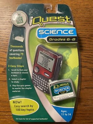 iQuest ~ Interactive "Science" Cartridges ~ Grades 6-8 ~ Ages 11-14 ~ Brand New - Image 1 of 2