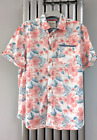 Lovely Tropical Cotton Summer Shirt - MANTARAY - Sz L - MINT