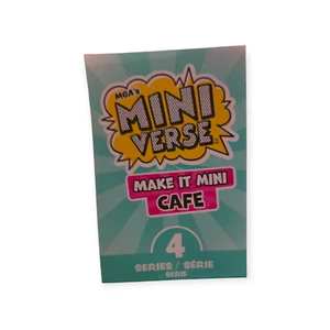 Mini Verse Make It Mini CAFE Series 4 ~ You Pick~ - Picture 1 of 23