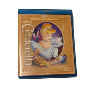Cinderella 1950 (Blu-Ray, DVD, Digital Copy) Diamond Edition Classic - Picture 1 of 2