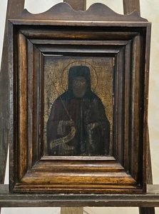 Ikone Öl auf Holz aus 1900 Orthodoxe Ikone - Picture 1 of 14