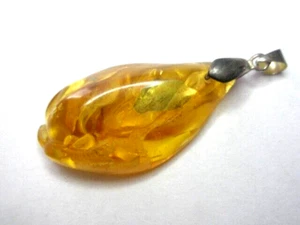 REAL BALTIC AMBER PENDANT - Picture 1 of 12