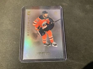 2020 2021 Upper Deck SP Authentic Spectrum FX Leon Draisaitl S-20 Oilers Bounty - Picture 1 of 2