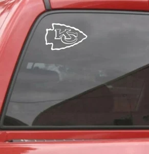 Kansas City Chiefs Vinyl Car Truck Decal Window Sticker 5.5" W  - Picture 1 of 2