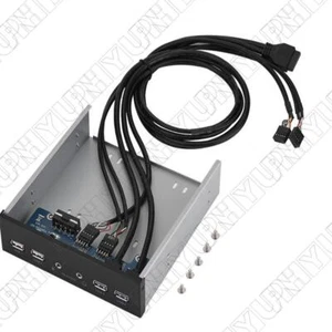 5.25'' Front Panel With HD-Audio Port For WinXP/2003/VISTA/2008/Windows 7/WIN8 - Afbeelding 1 van 7