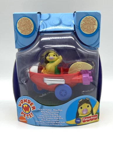 New Wonder Pets Pull & Go FLYBOAT Ming Ming Fisher Price Fly Boat NIB 2009 Cover
