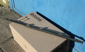 BMW E30 REAR RIGHT DOOR INNER WEATHER STRIP BLACK SCHWARZ SHADOWLINE OEM - Picture 1 of 8