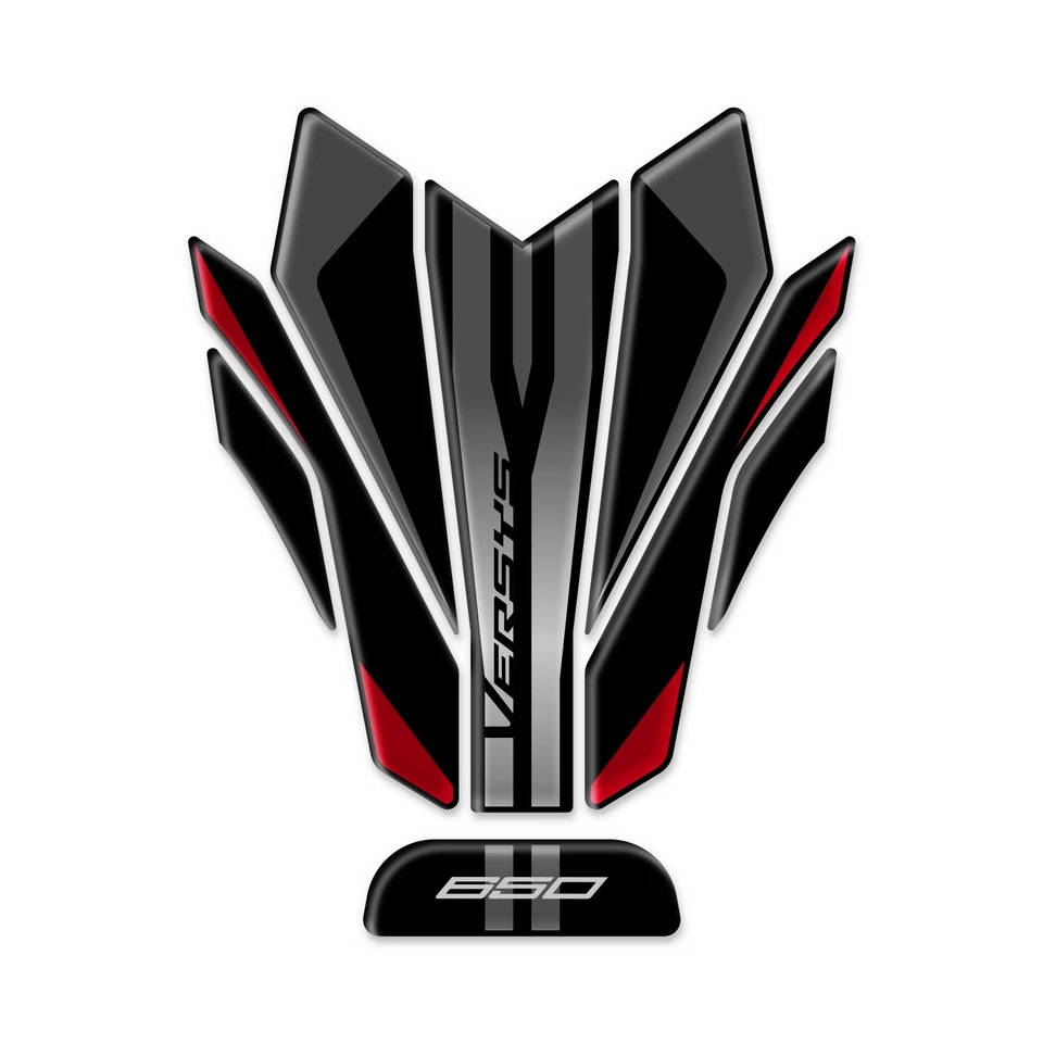 Almohadilla de tanque para Kawasaki Versys 650 2024 GP-2012 negro chispa Foto 1 de 1