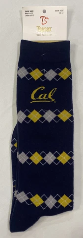 Topsox-California University Golden Bears Unisex High Socks-NWT Cover