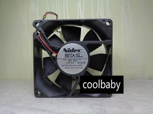 NIDEC D08T-24PU 03S fan 80*80*25mm DC24V 0.13A 3pin - Picture 1 of 1