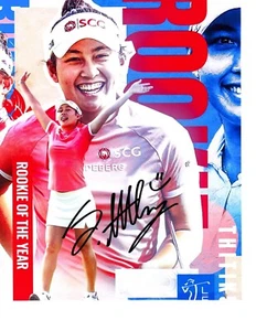 Atthaya Thitikul LPGA estrella firmada a mano autografiada 8x10 foto de golf certificado de autenticidad Tailandia = - Imagen 1 de 1