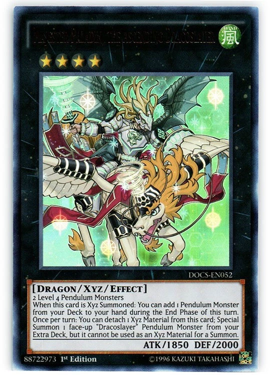 Yugioh! HP Majester Paladin, the Ascending Dracoslayer - DOCS-EN052 - Ultra Raro Foto 1 de 1