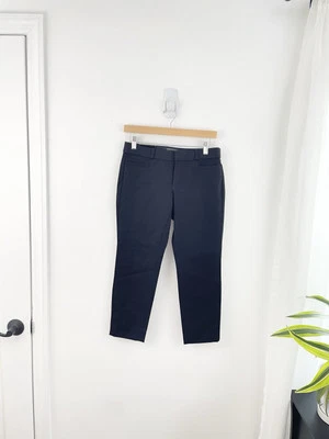 Calça Capri Feminina Banana Republic 2P Preta Sloan Cropped 2 Pequena Nova Com Etiqueta - Imagem 1 de 4