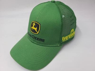 Gorra John Deere Everglades Equipo Malla Camionero Snapback Logo Granja Verde Foto 1 de 4