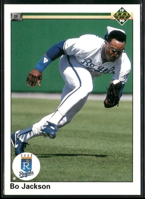 Bo Jackson 1990 Upper Deck #105a Kansas City Royals - Imagem 1 de 2