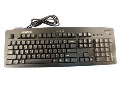 Teclado com fio eMachines KB-9908 PS/2 - Imagem 1 de 3