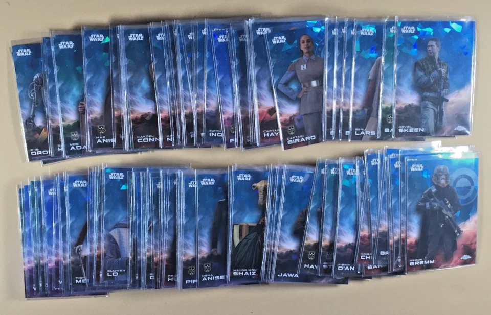ENORME (120+) LOTE 2025 TOPPS CROMO ZAFIRO STAR WARS - SIN DUPLICADOS Foto 1 de 1