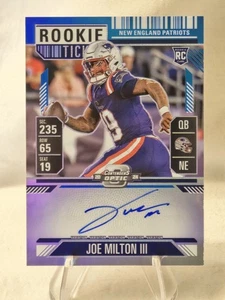 2024 Panini Contenders Optic - Rookie Ticket RPS Autographs Joe Milton /75 - Picture 1 of 2
