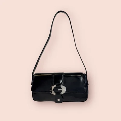 Bolso de hombro GUESS Y2K vintage mini negro Foto 1 de 4