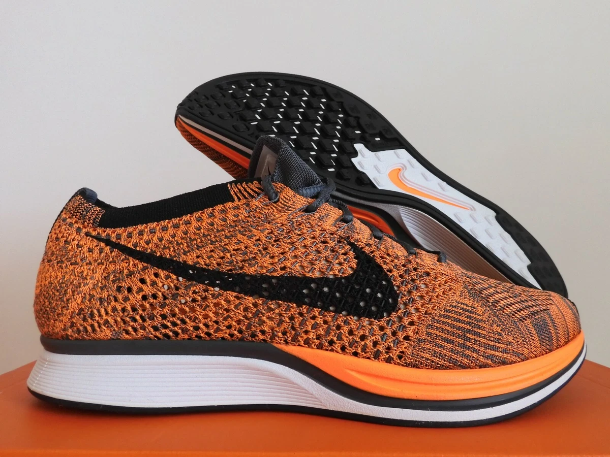 Nike Flyknit Racer Total Orange | eBay