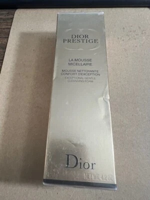 Espuma limpiadora Christian Dior Prestige La Mousse Micellaire 4,2 oz/120 g SELLADA Foto 1 de 4