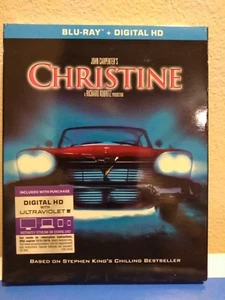 Christine 2018 Blu Ray With Slipcover And UltraViolet Code New - Picture 1 of 4
