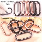 5pcs 3 Colors Spring Oval Ring Purses Handbags Buckle  Outdoor Tool