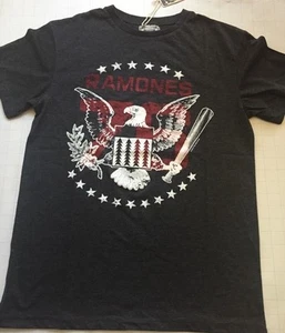 Amplified Ramones Tour 1976 Mens T-shirt Small, Medium, Large, XL - Picture 1 of 6